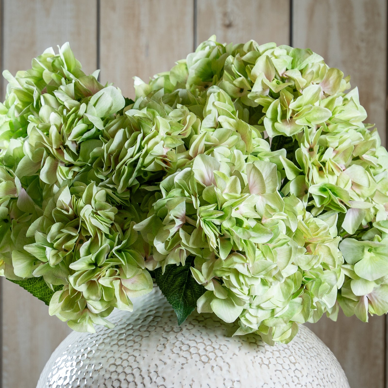 Shabby Green Hydrangea Bouquet