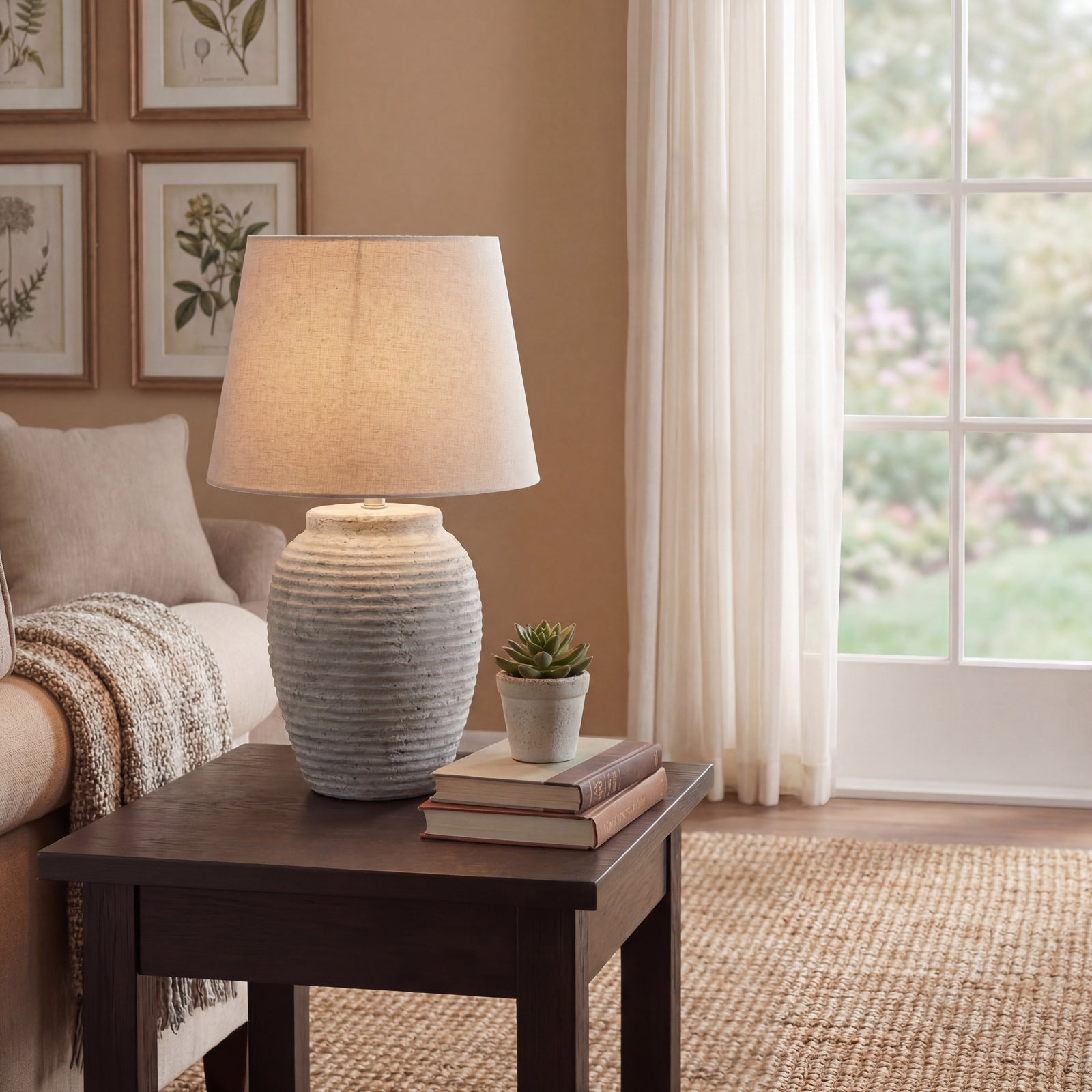 Stone Capri lamp
