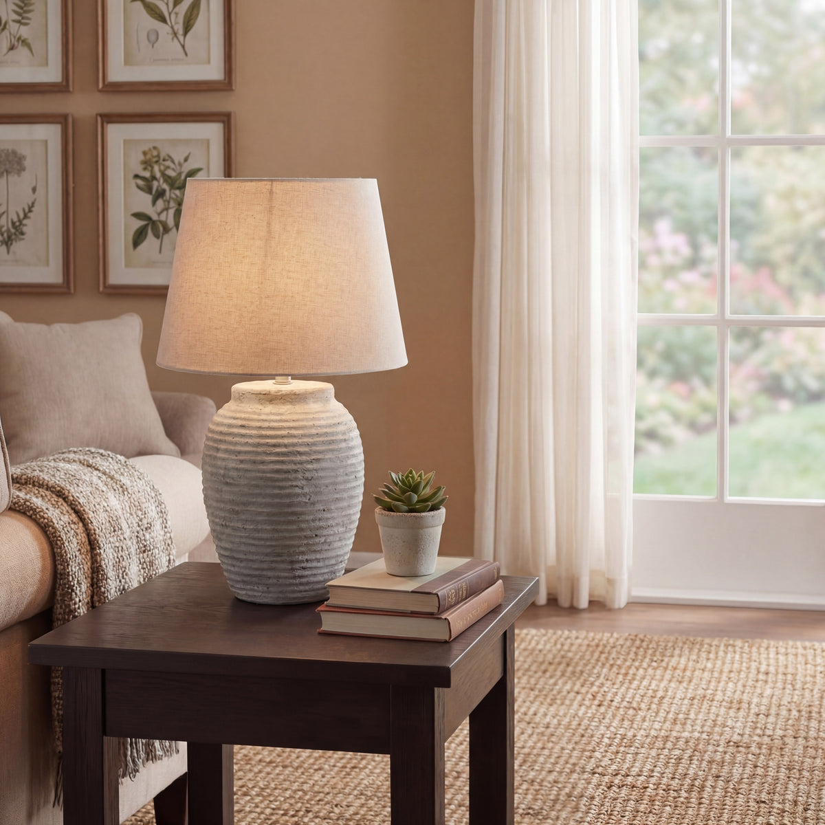 Stone Capri lamp