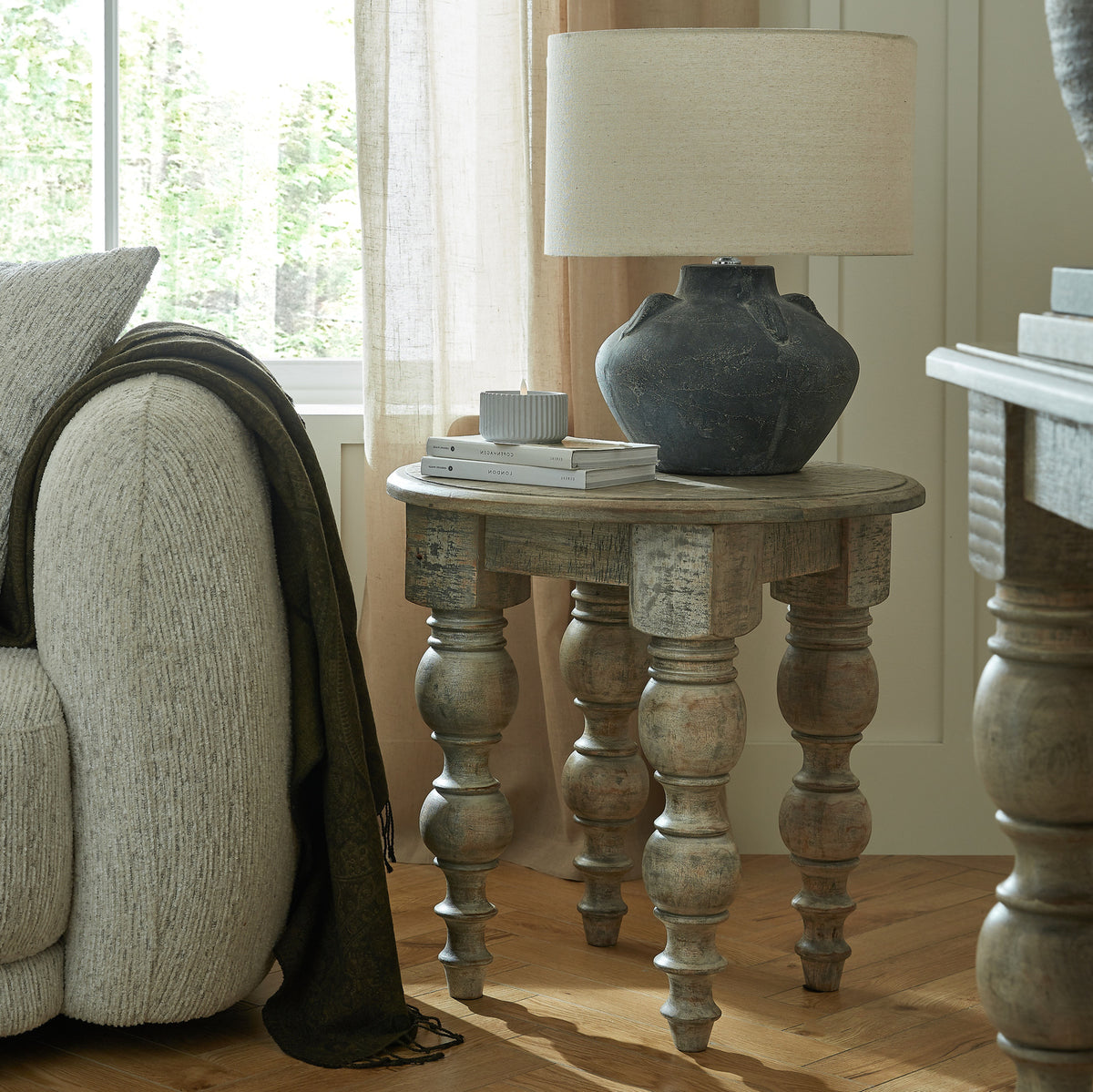 Amalfi Grey Lekanis Lamp