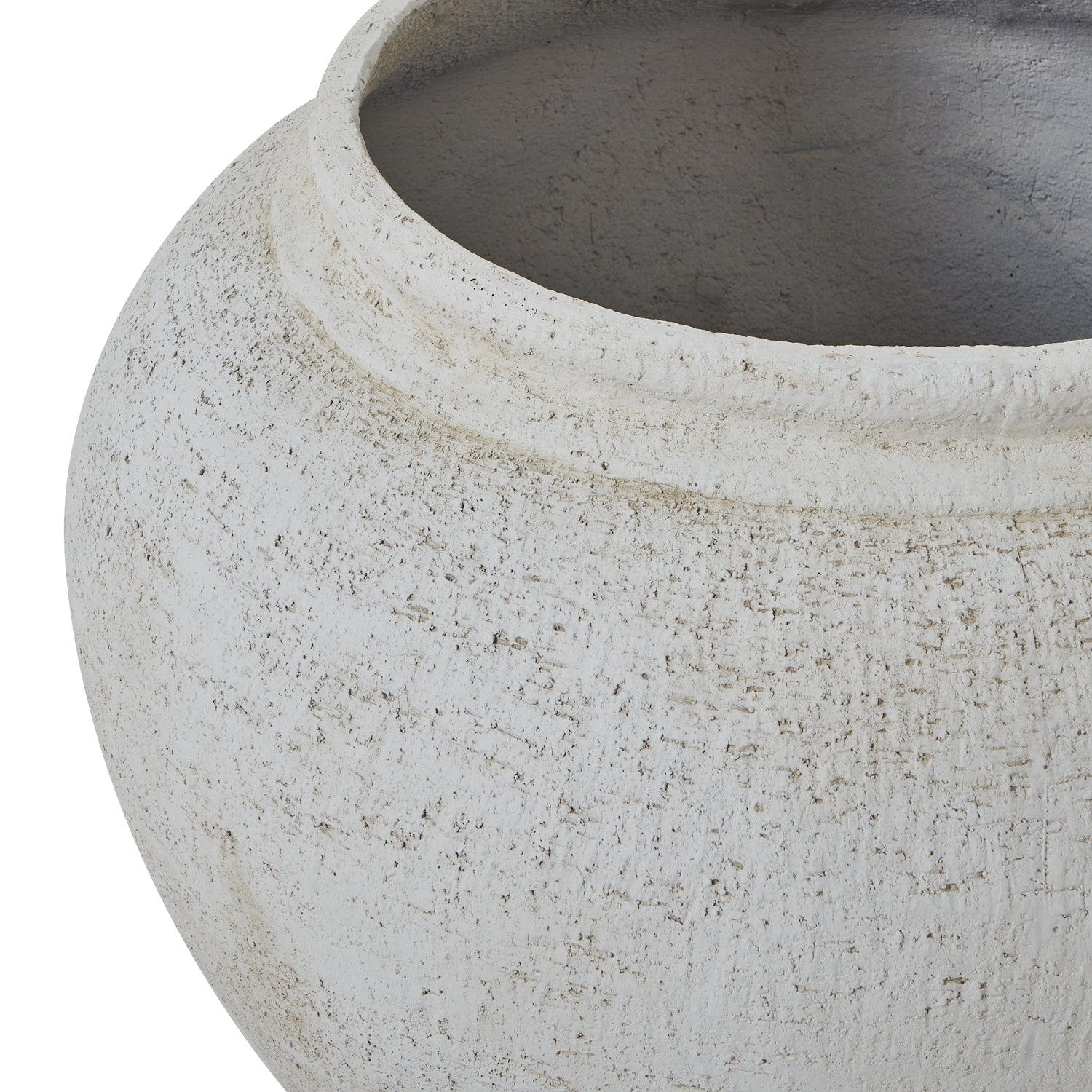 Ordo Lyme White Set Of 2 Planters