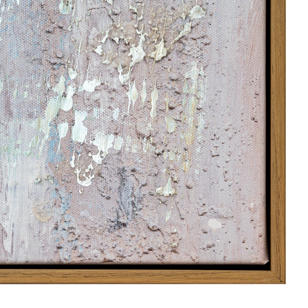 Traverse Hand Painted Canvas In Frame