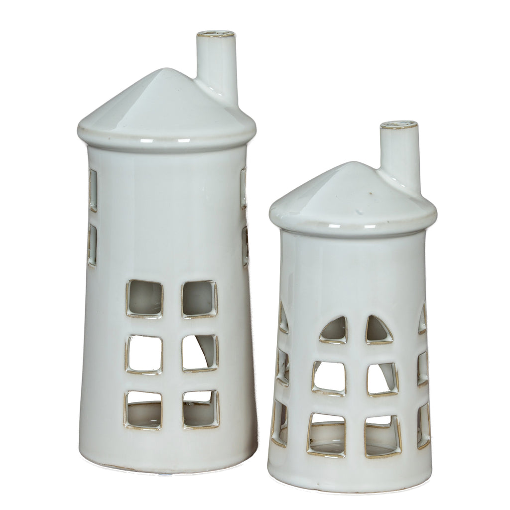 Rhea Large Lighthouse Tealight Holder