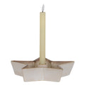 Large Solace Cement Star Candle Holder