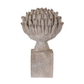 Ferro Medium Artichoke on Plinth