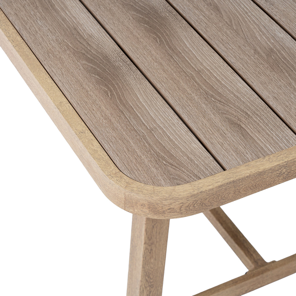 Harlow Collection Outdoor 6 Seater Dining Set