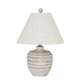 Beacon Table Lamp With Linen Shade