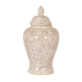 Small Grey Aster Ginger Jar