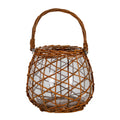 Briar Collection Large Wicker Lace Lantern