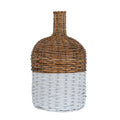 Briar Collection Large Wicker Bottle Vase
