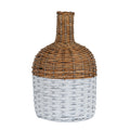 Briar Collection Wicker Bottle Vase